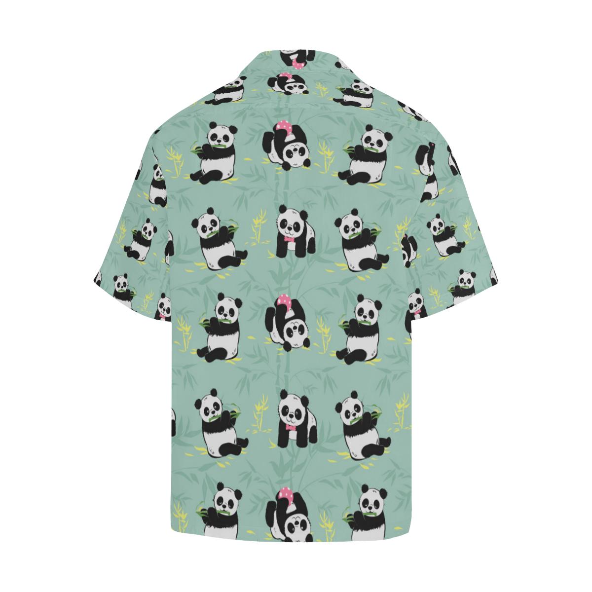 Panda Pattern Print Design A Hawaiian Shirt