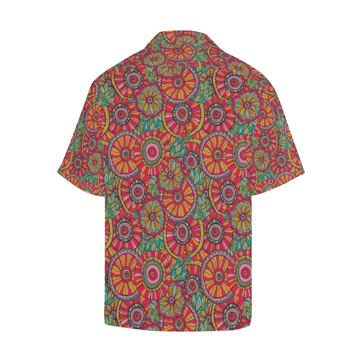 Boho Pattern Print Design Hawaiian Shirt