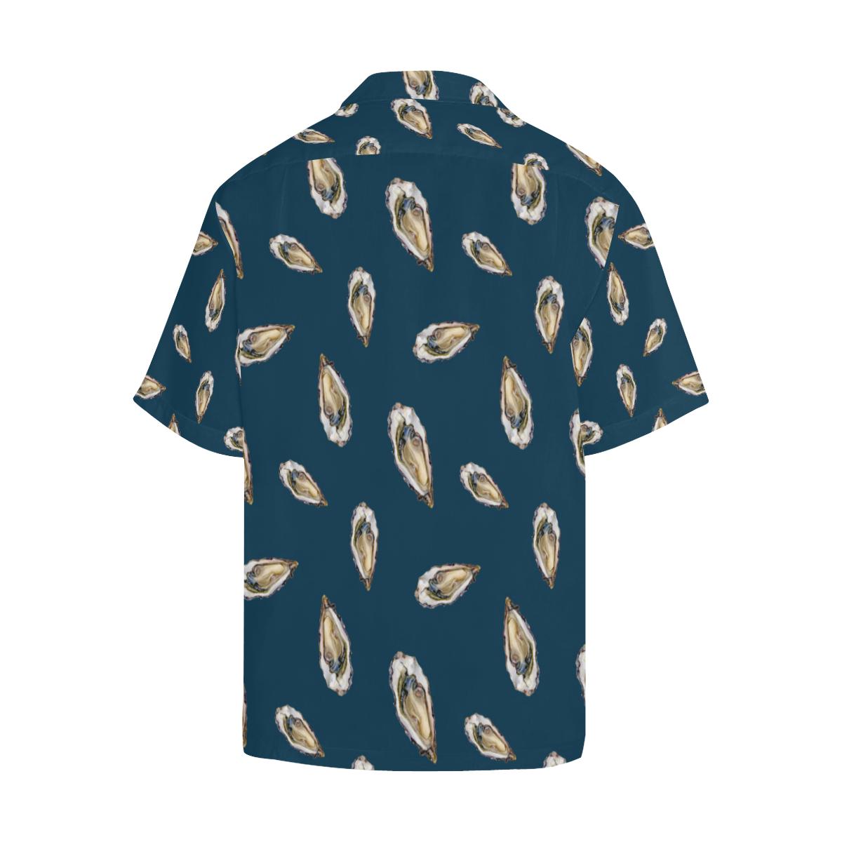 Oyster Pattern Print Design Hawaiian Shirt