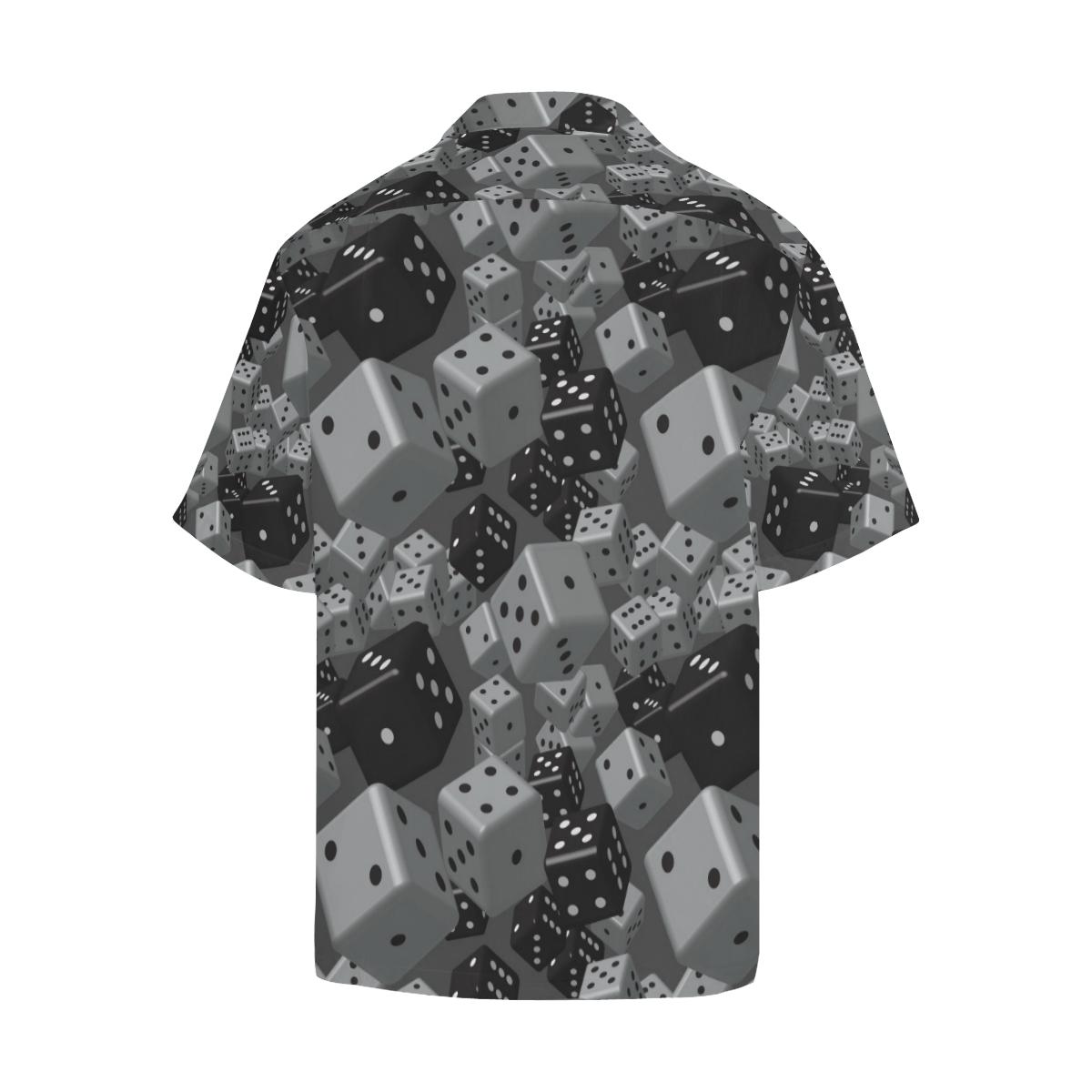 Dice Pattern Print Design 05 Mens All Over Hawaiian Shirt