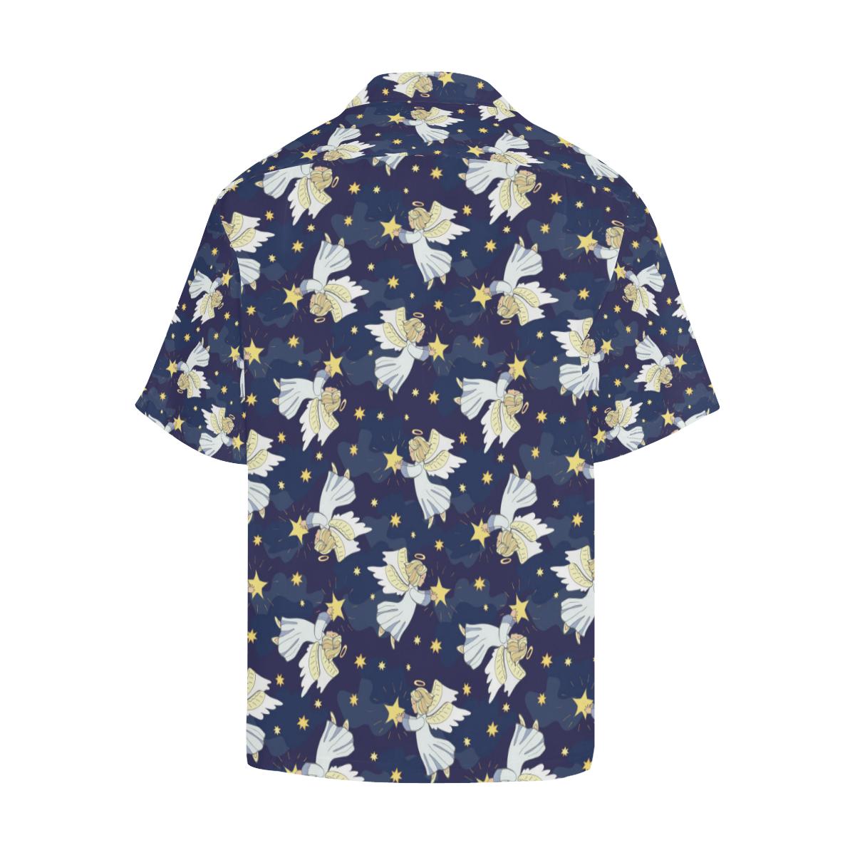 Angel Pattern Print Design Hawaiian Shirt