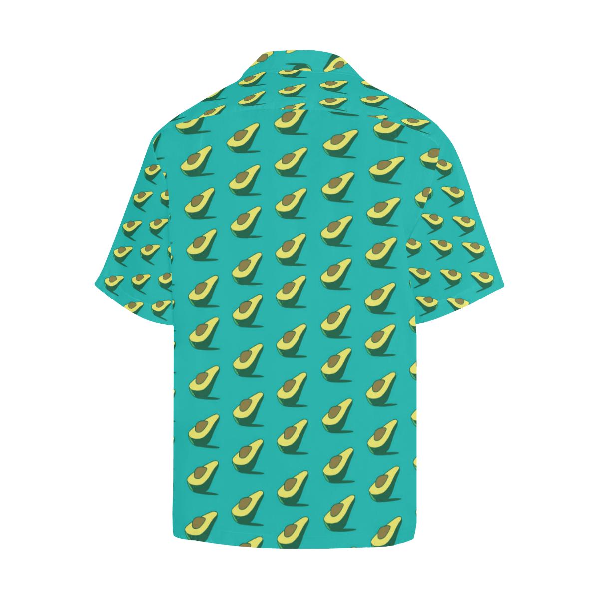 Avocado Pattern Print Design Hawaiian Shirt