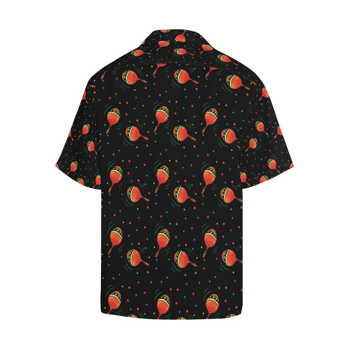 Maracas Pattern Print Design Hawaiian Shirt