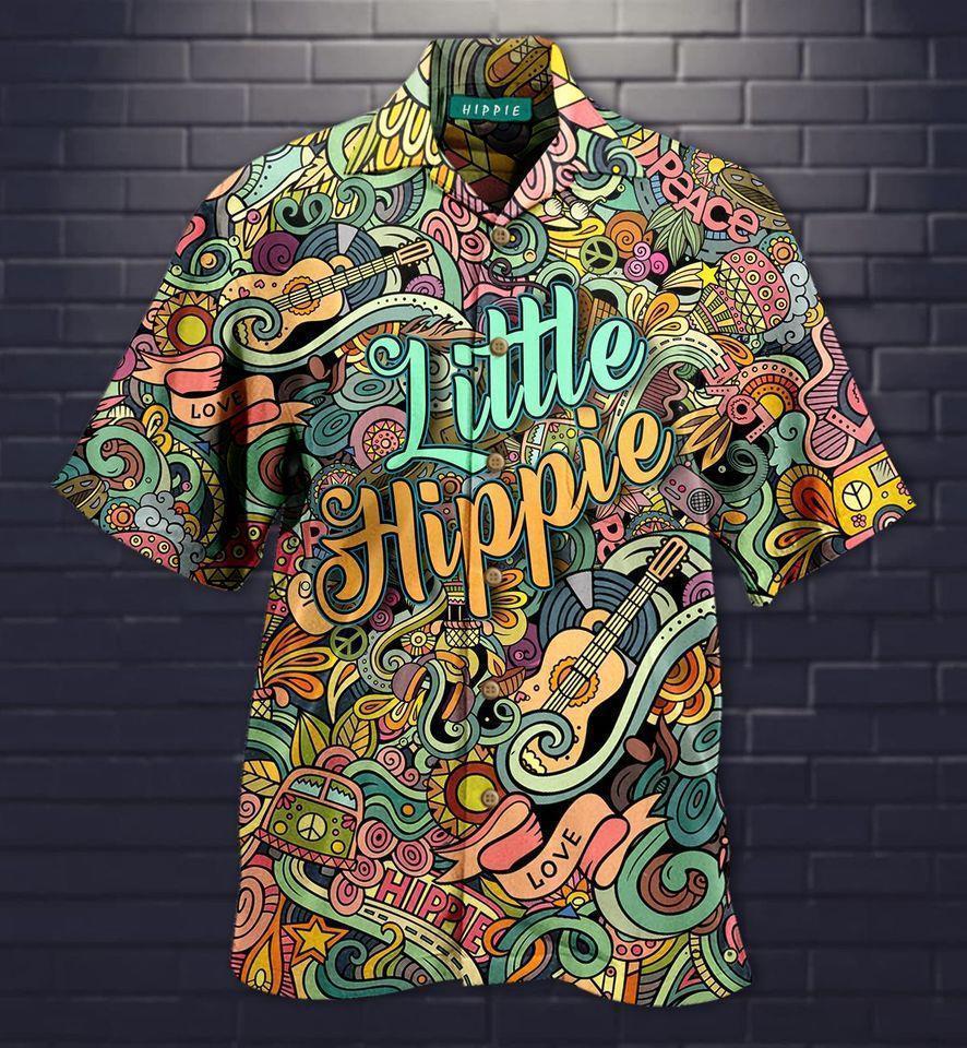Hippie Doodles Hawaiian Shirt
