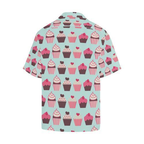 Cupcake Print Pattern Hawaiian Shirt