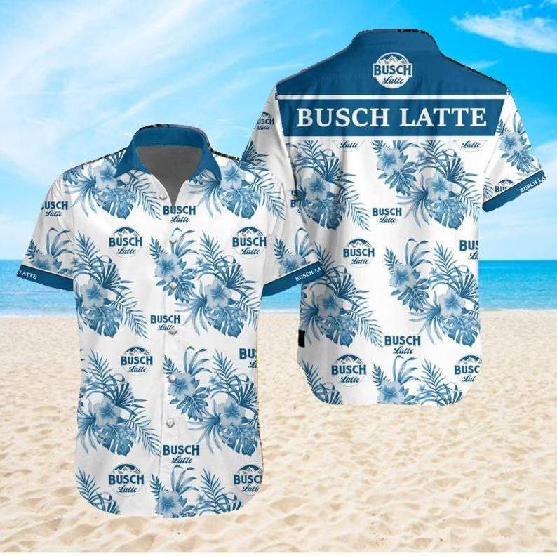 Bush Latte Short Sleeve Hawaiian Shirt Hawaiian Shirt