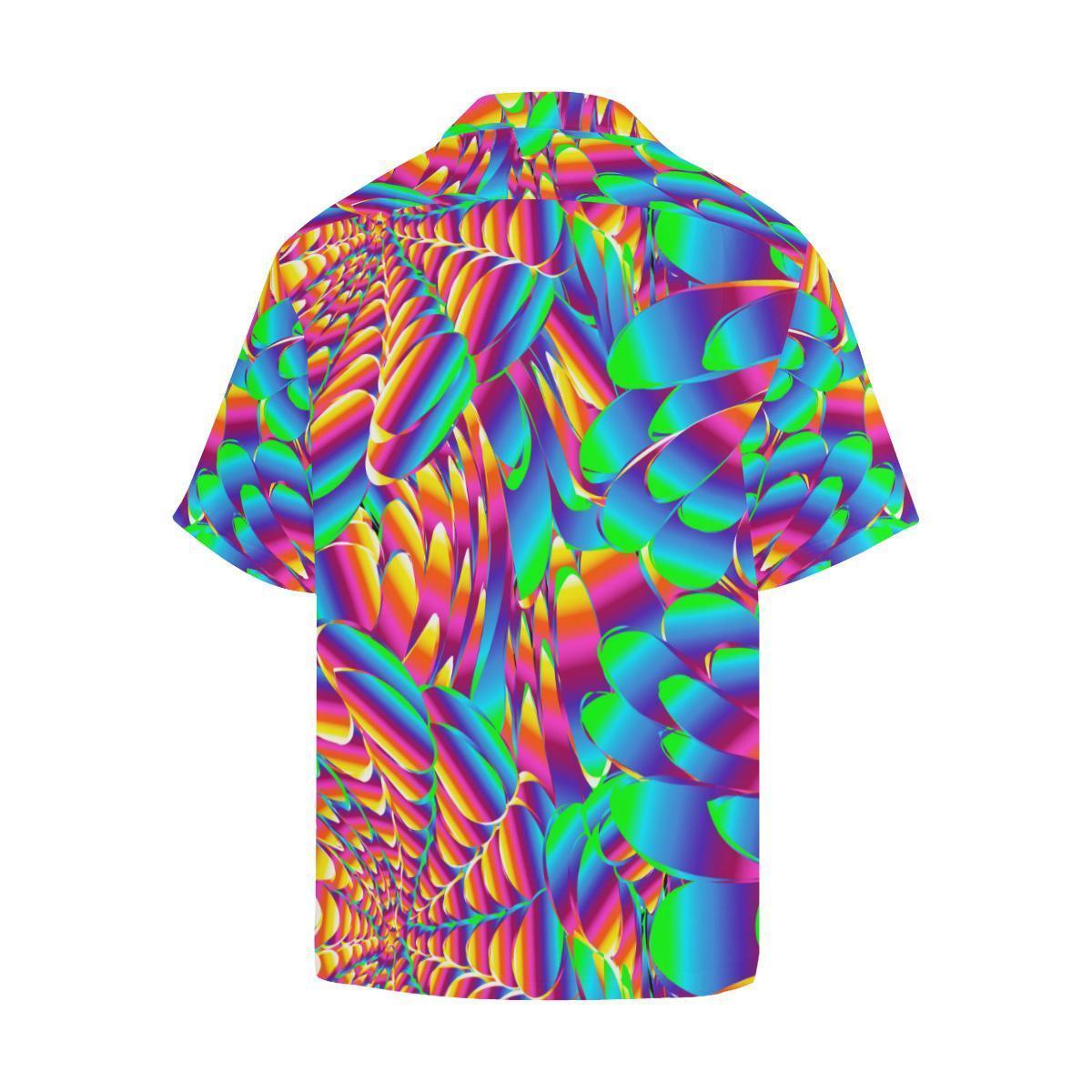 Psychedelic Trippy Pattern Hawaiian Shirt