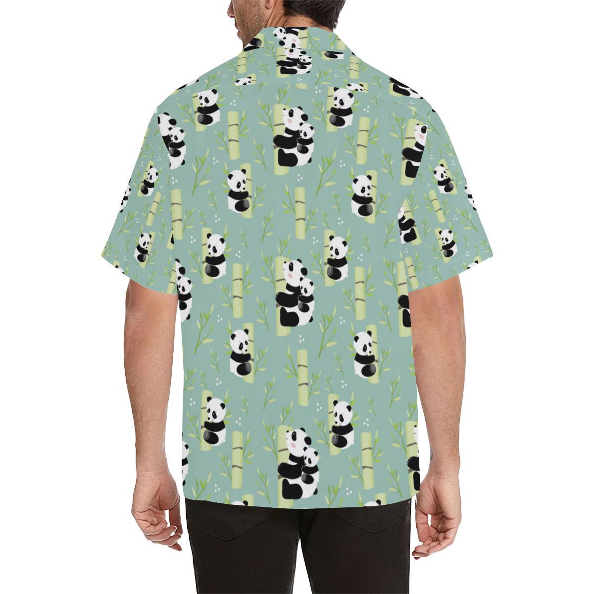 Panda Pattern Print Design A Hawaiian Shirt