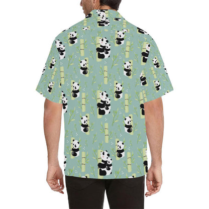 Panda Pattern Print Design A Hawaiian Shirt