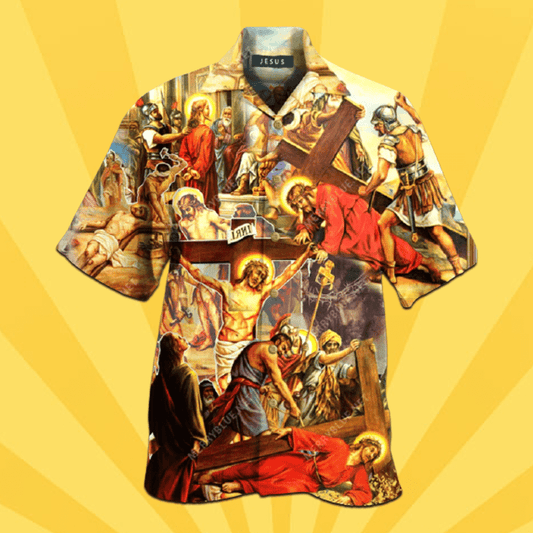 Always Put Your Hope In Jesus Easter Day Hawaiian Aloha Shirts #H