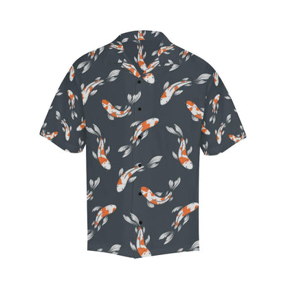 Koi Fish Pattern Print Design Hawaiian Shirt