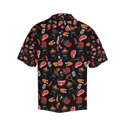 Barbecue Pattern Print Design Hawaiian Shirt