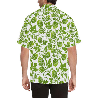 Hop Design Pattern Mens All Over Print Hawaiian Shirt