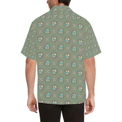 Zombie Print Design Hawaiian Shirt