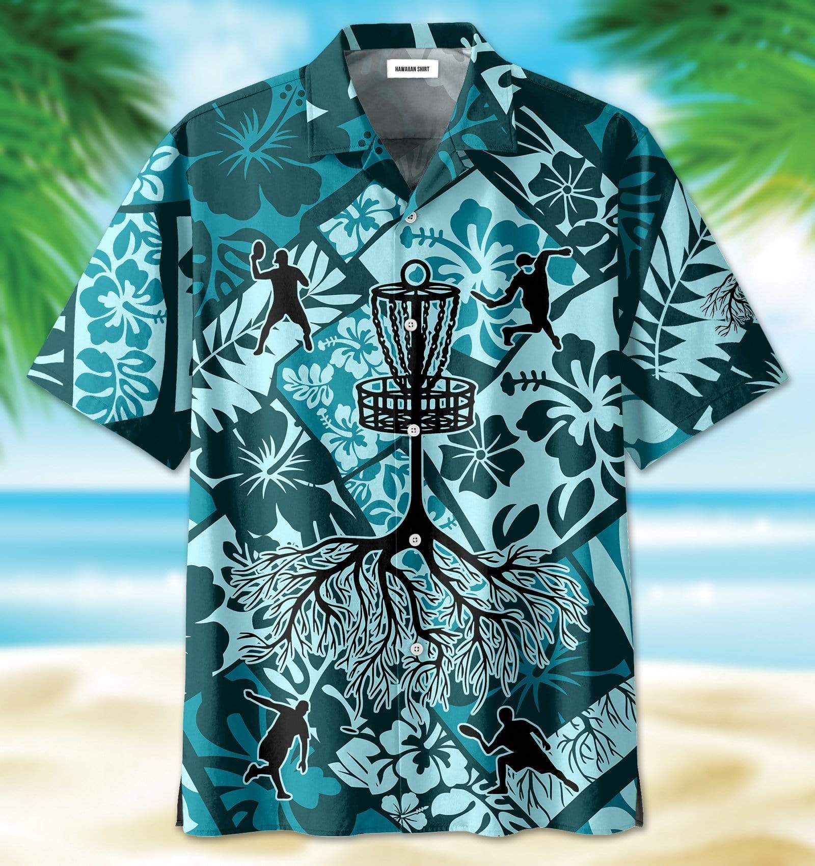 Hawaiian Aloha Shirts Disc Golf Cross