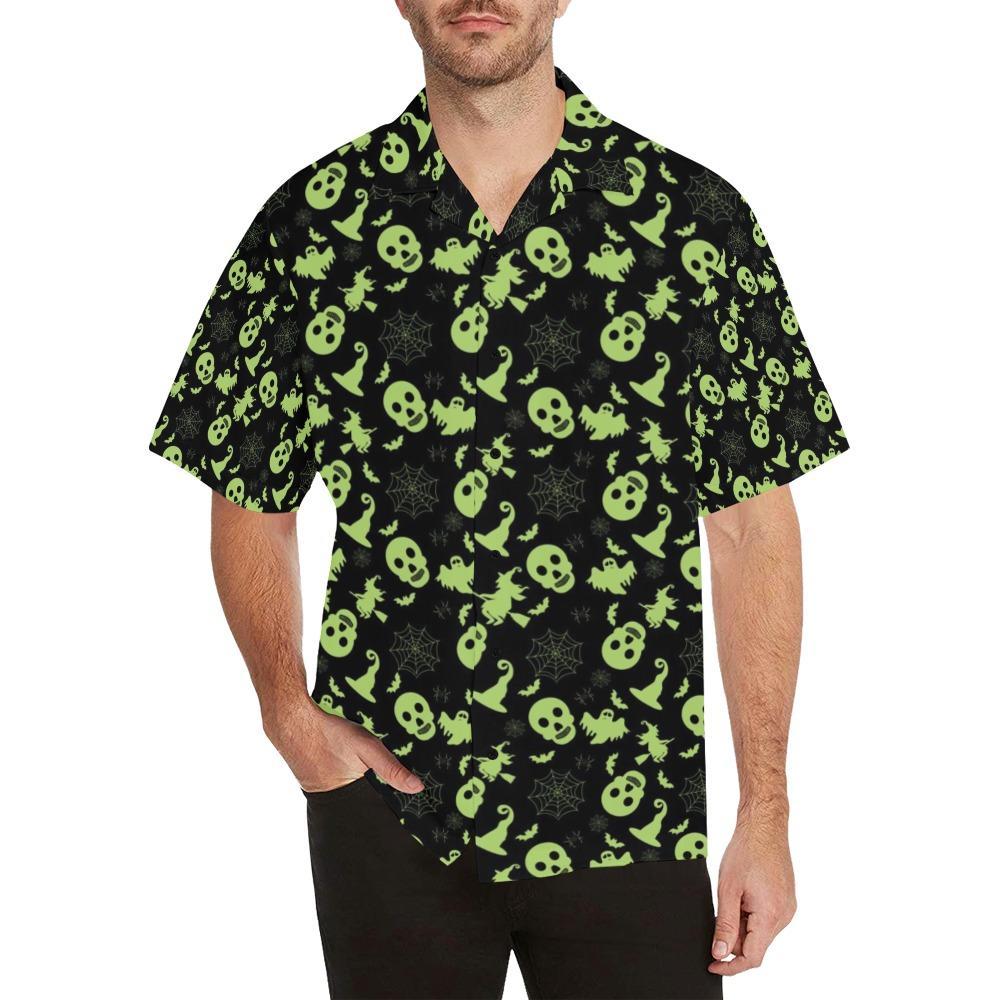 Witch Halloween Print Design Hawaiian Shirt