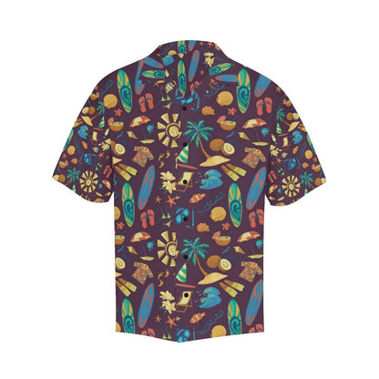 Aloha Hawaii Pattern Print Design Hawaiian Shirt