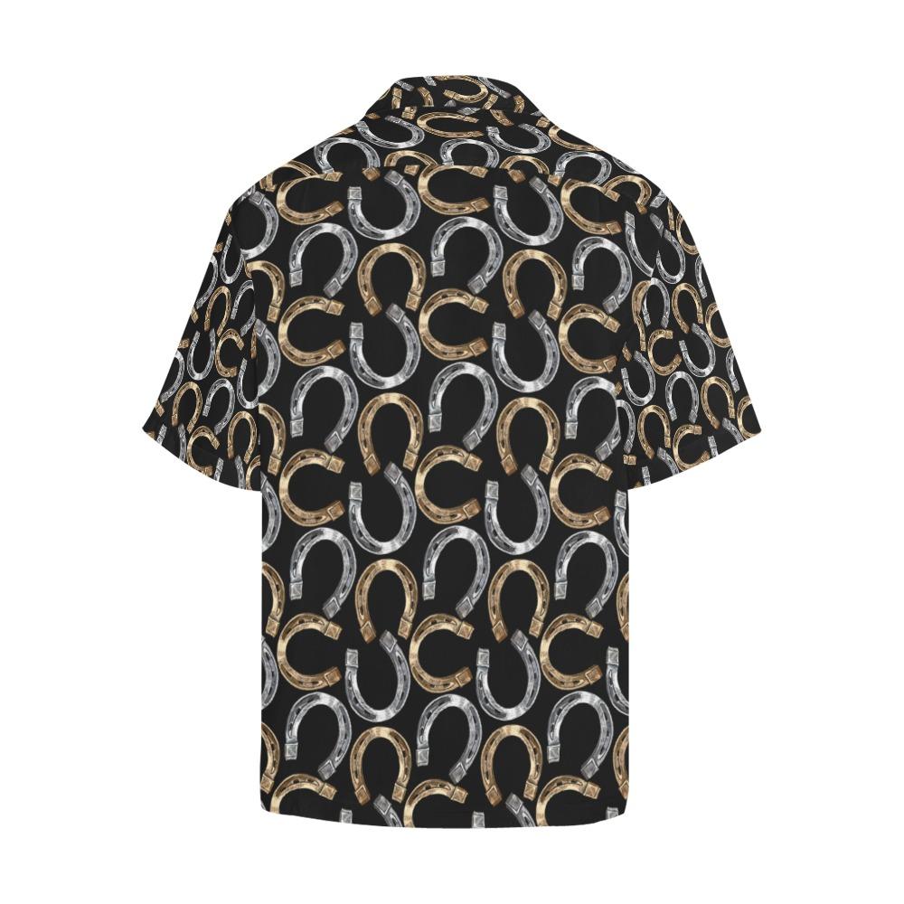 Horseshoe Print Design Hawaiian Shirt