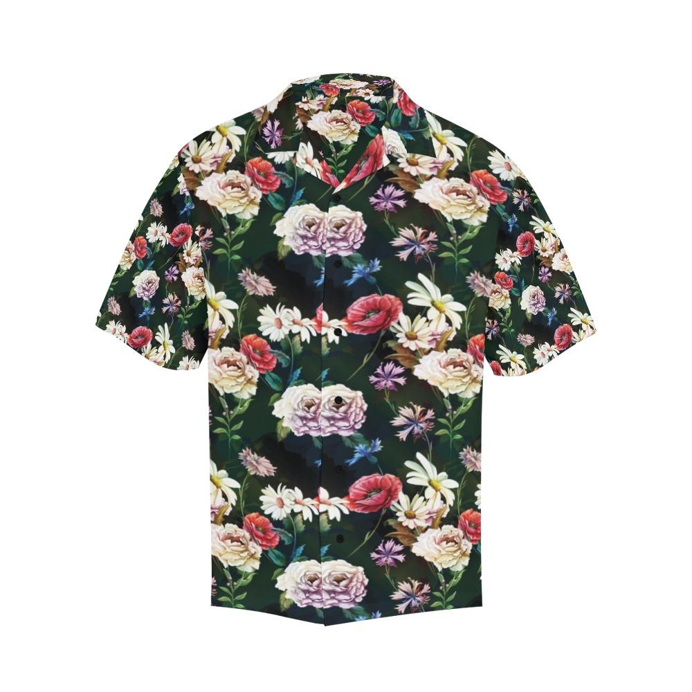 Summer Floral Print Design Hawaiian Shirt