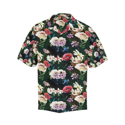 Summer Floral Print Design Hawaiian Shirt