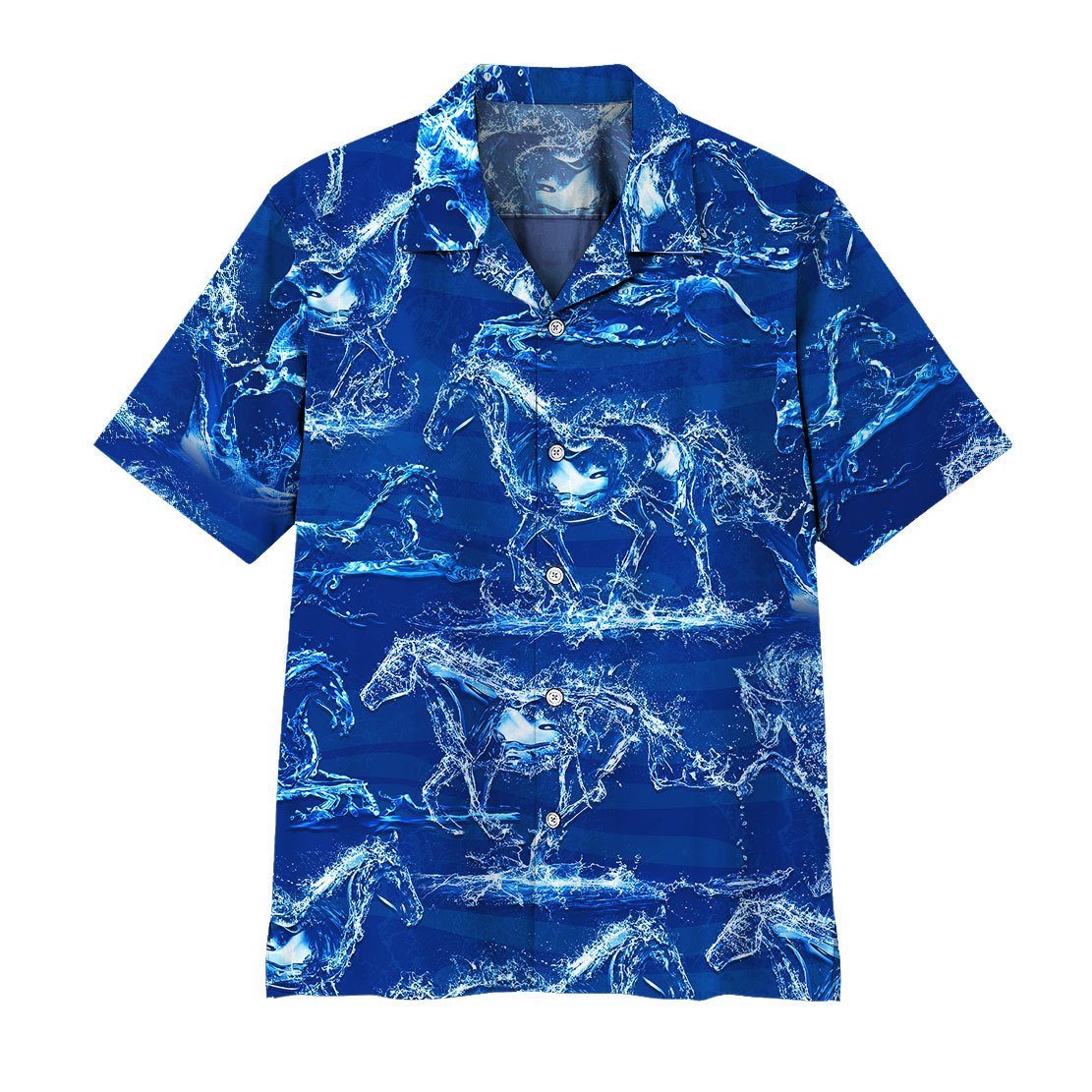  3D Water Horse Hawaii Shirt