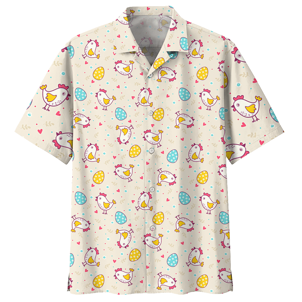 Chicken   Pink Amazing Design Unisex Hawaiian Shirt For Men And Women Dhc17063726