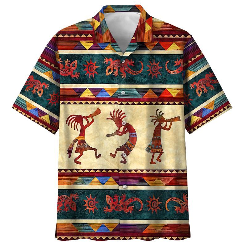 Indigenous  Colorful Amazing Design Unisex Hawaiian Shirt For Men And Women Dhc17063922