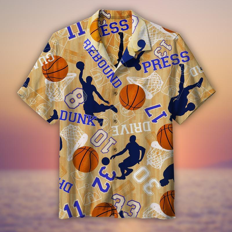 Basketball Hawaiian Shirt | For Men & Women | Adult | HW5793