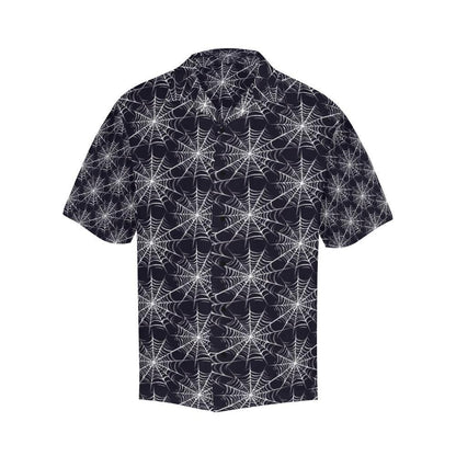 Spider Web Print Design Hawaiian Shirt