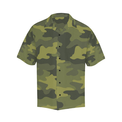 Military Camouflage Pattern Print Design Hawaiian Shirt