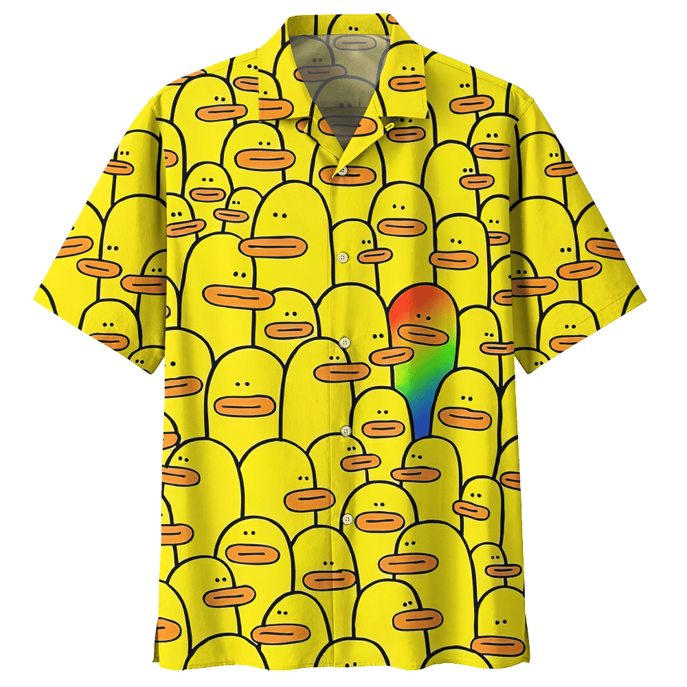 Duck  Yellow Nice Design Unisex Hawaiian Shirt For Men And Women Dhc17063666