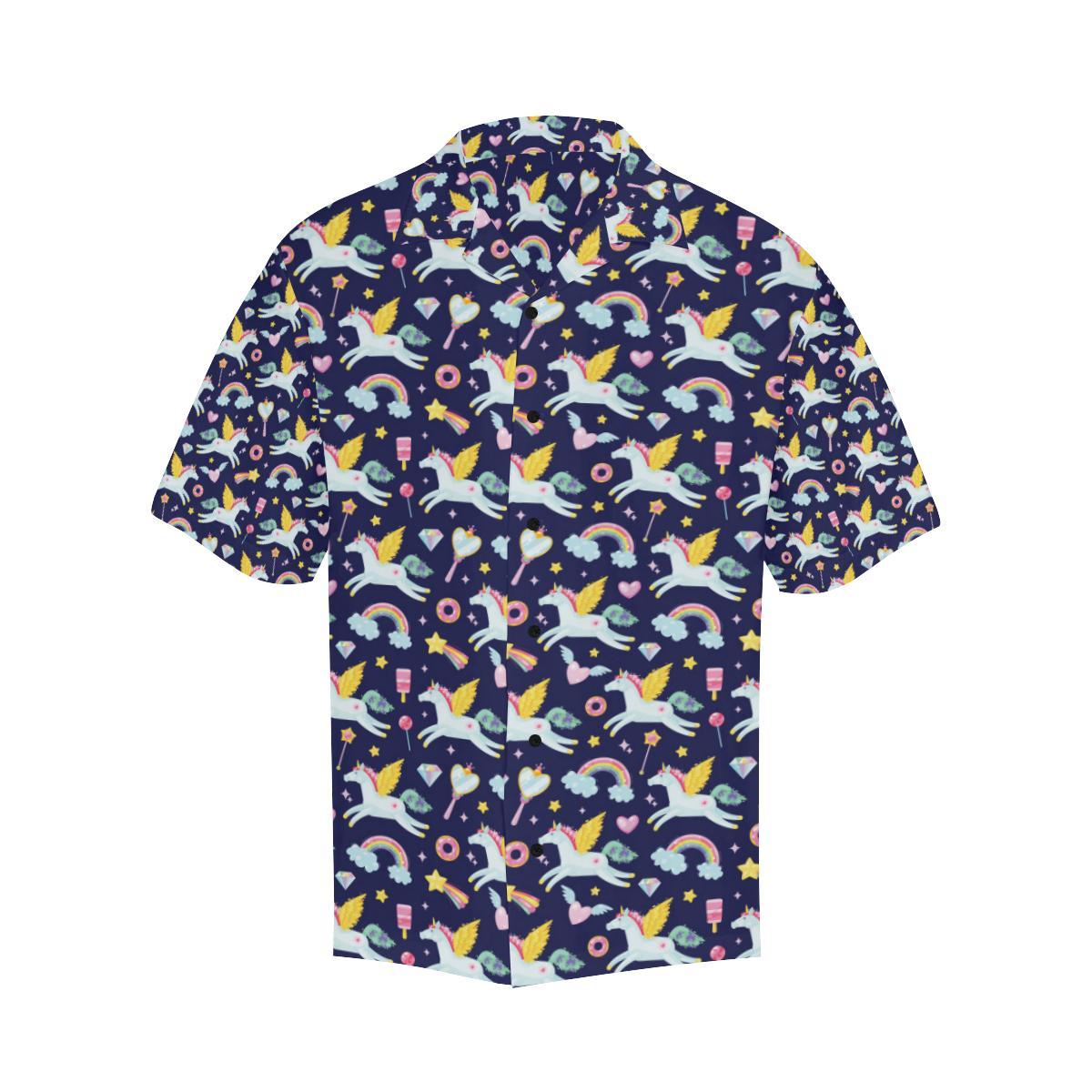 Pegasus Pattern Print Design 0 Hawaiian Shirt