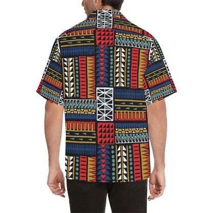 Kente Pattern Print Design Hawaiian Shirt
