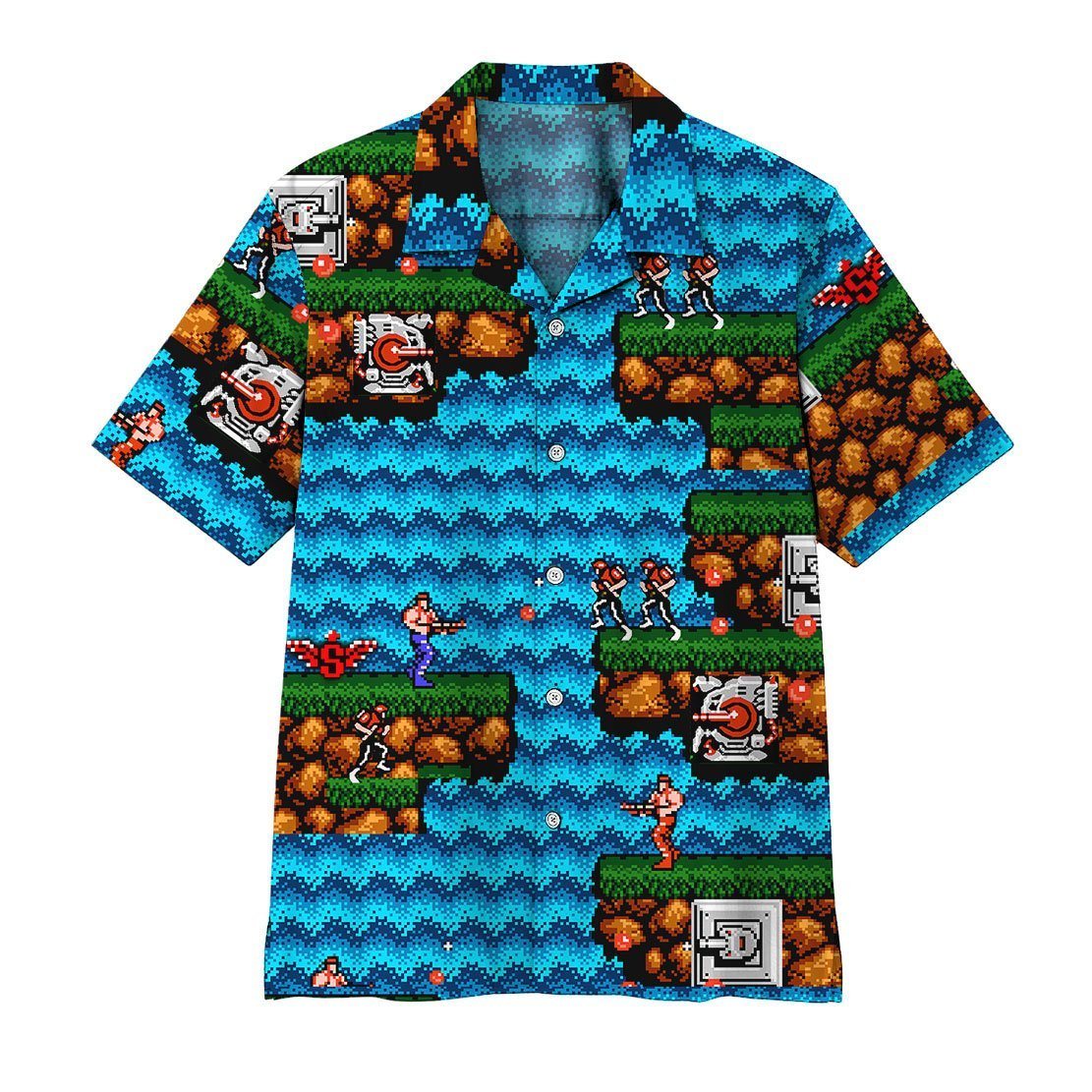   3D Contra Hawaii Shirt