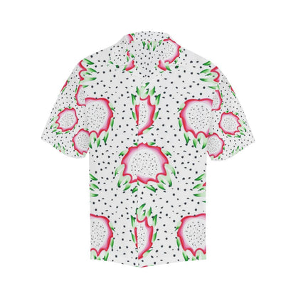 Dragon Fruit Seed Pattern Mens All Over Print Hawaiian Shirt