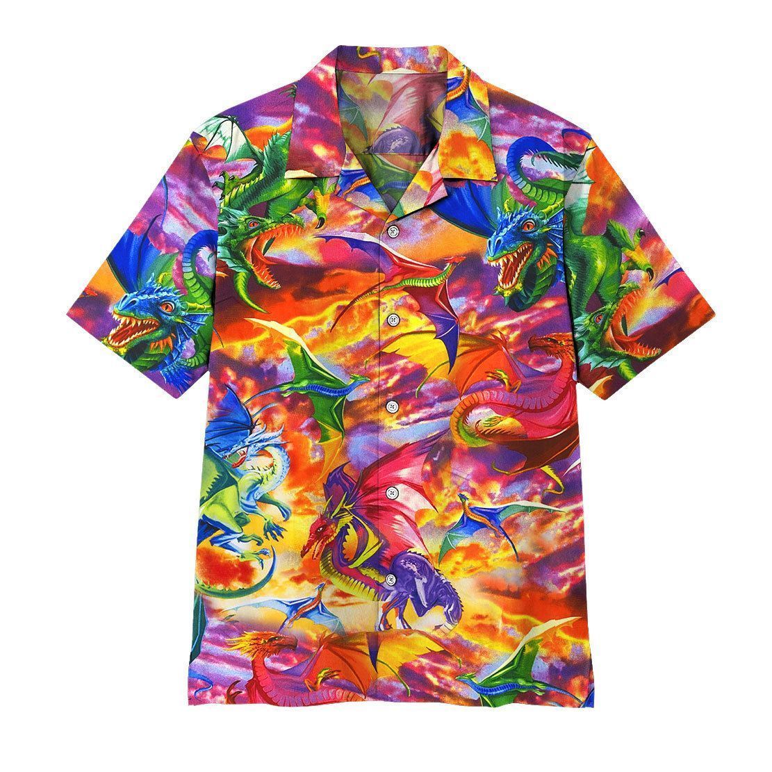  3D Dragon Hawaii Shirt