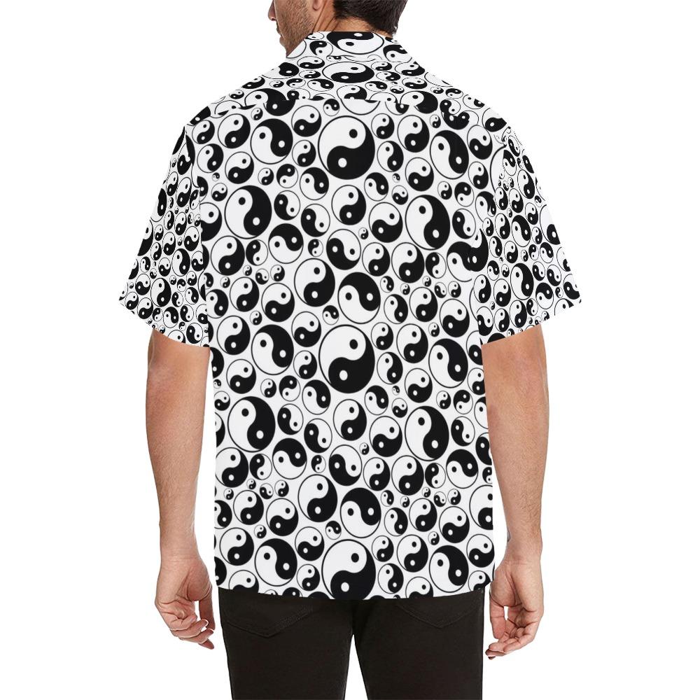 Yin Yang Print Design Hawaiian Shirt