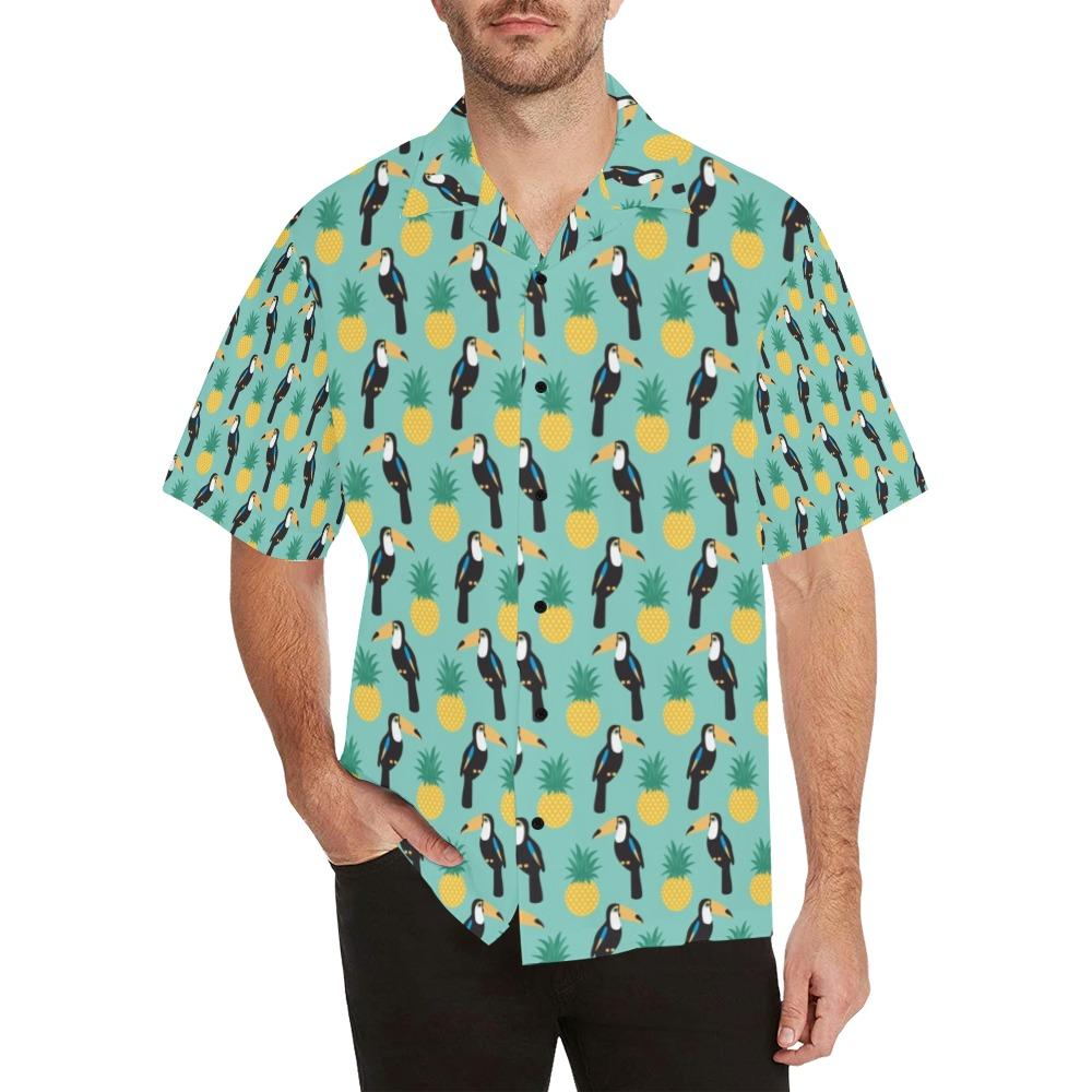 Toucan Print Design Hawaiian Shirt