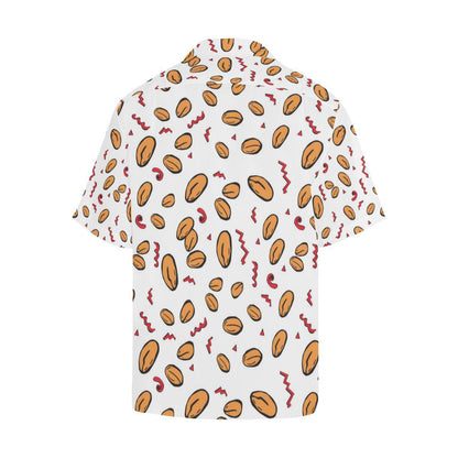 Peanuts Pattern Background Mens All Over Print Hawaiian Shirt
