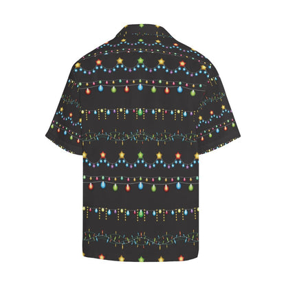 Christmas Light Pattern Print Design Hawaiian Shirt