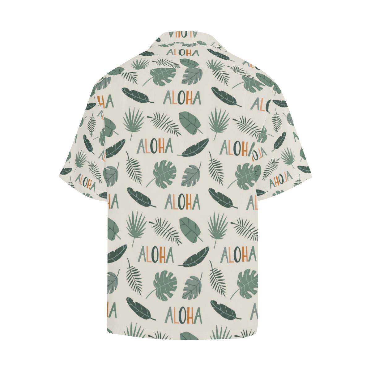 Aloha Hawaii Pattern Print Design Hawaiian Shirt