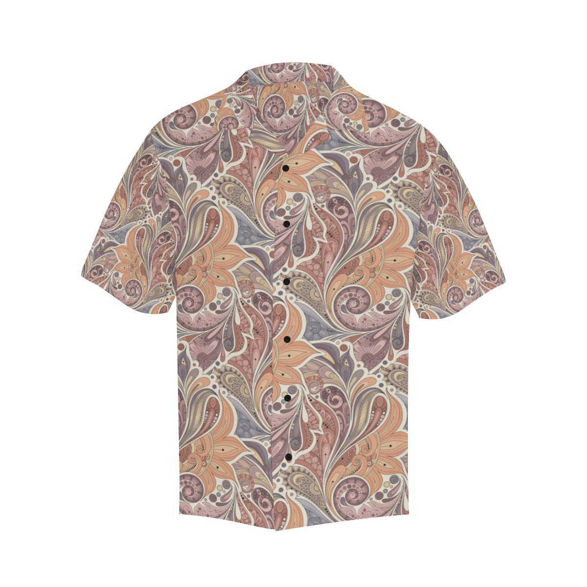 Boho Pattern Print Design Hawaiian Shirt