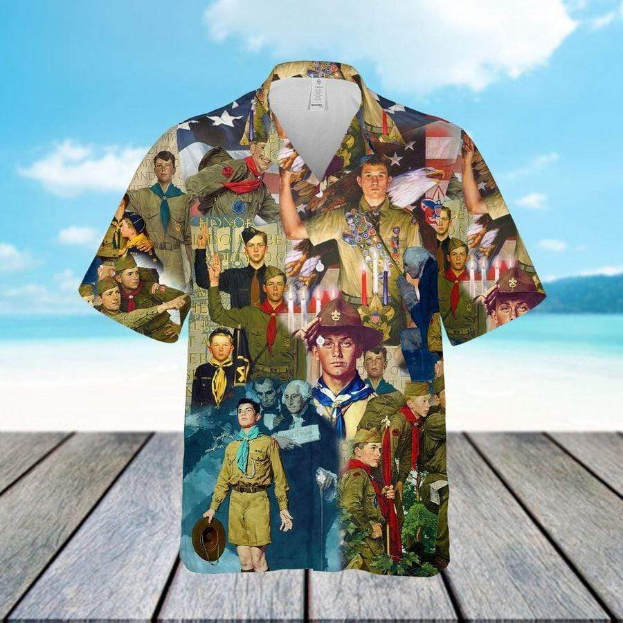 Amazing Boy Scout Of America Hawaiian Shirts