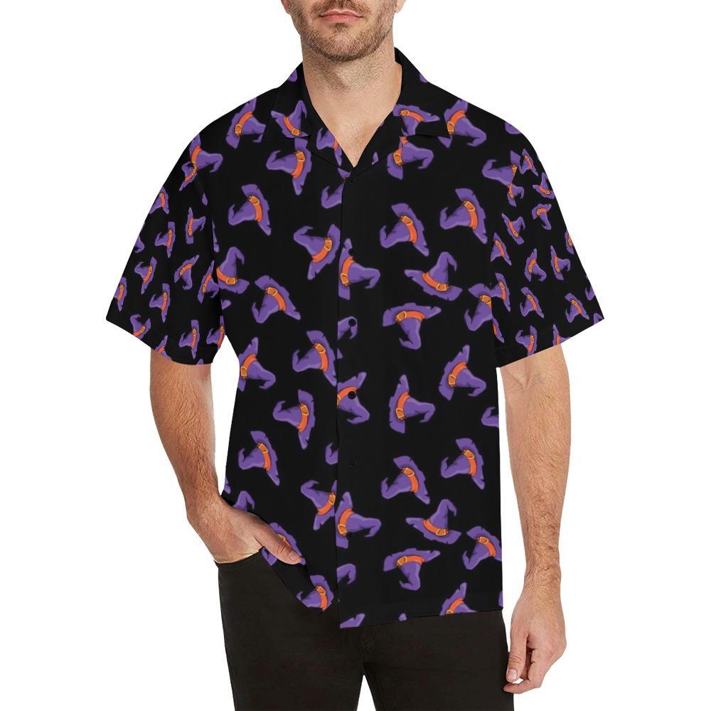 Witch Hat Print Design Hawaiian Shirt