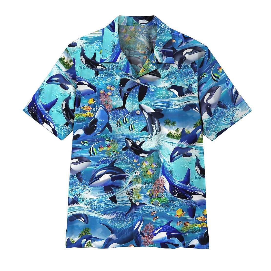  3D Dolphins Hawaii Shirt