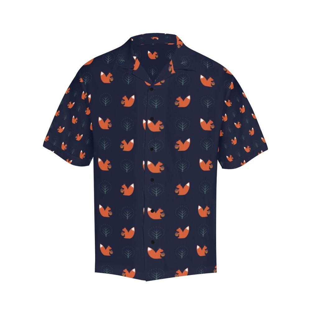 Squirrel Print Design Hawaiian Shirt