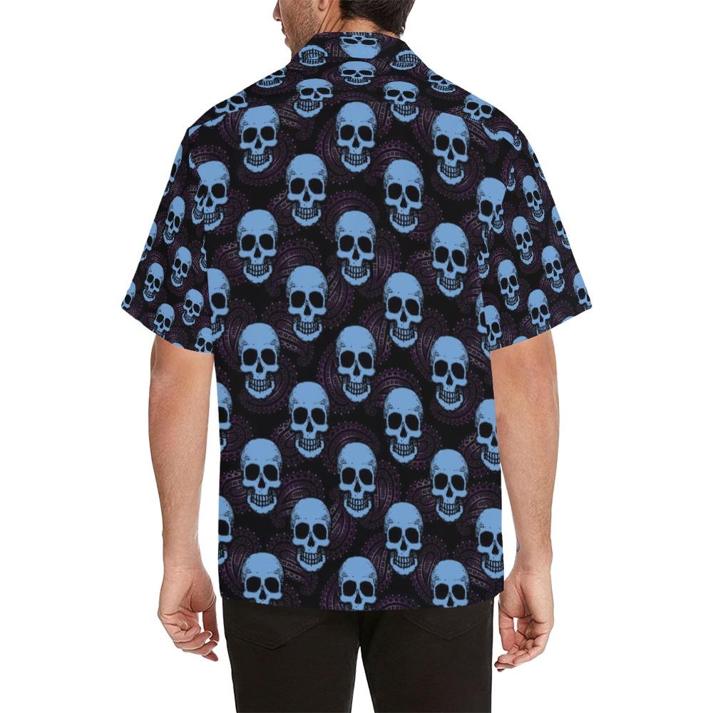Skull Print Design 2 Hawaiian Shirt