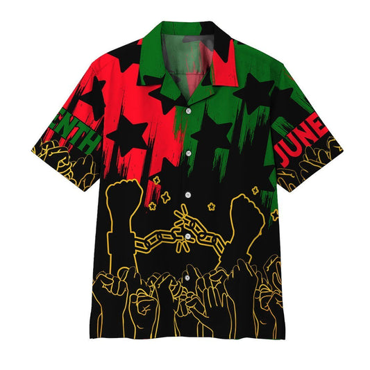 3D Juneteenth Hawaii Shirt