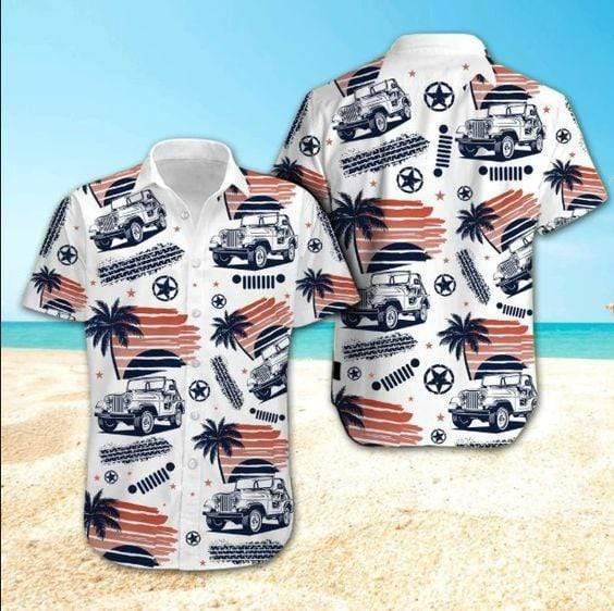 Hawaiian Aloha Shirts JP Car Beach