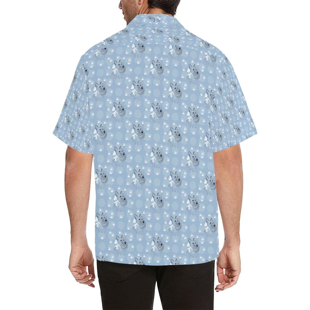Scottish Terriers Print Design Hawaiian Shirt